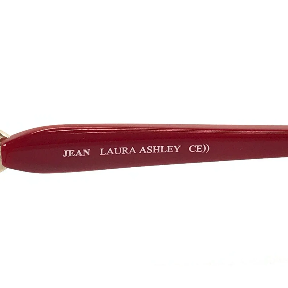Laura Ashley Eyeglasses Frames Jean C1-RED TORT Shiny Red Tortoise 52-17-135